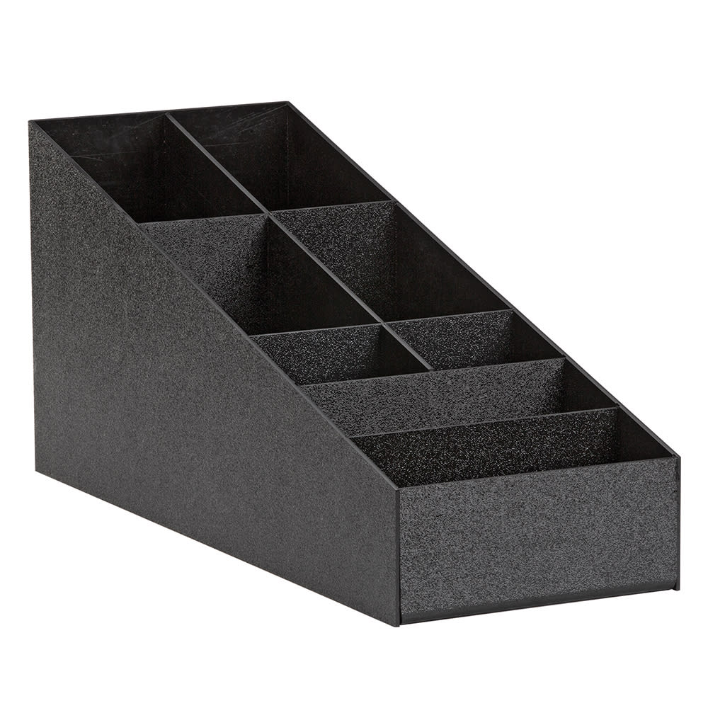 Cambro 12RS12110  12-Bin Condiment Organizer (Black)