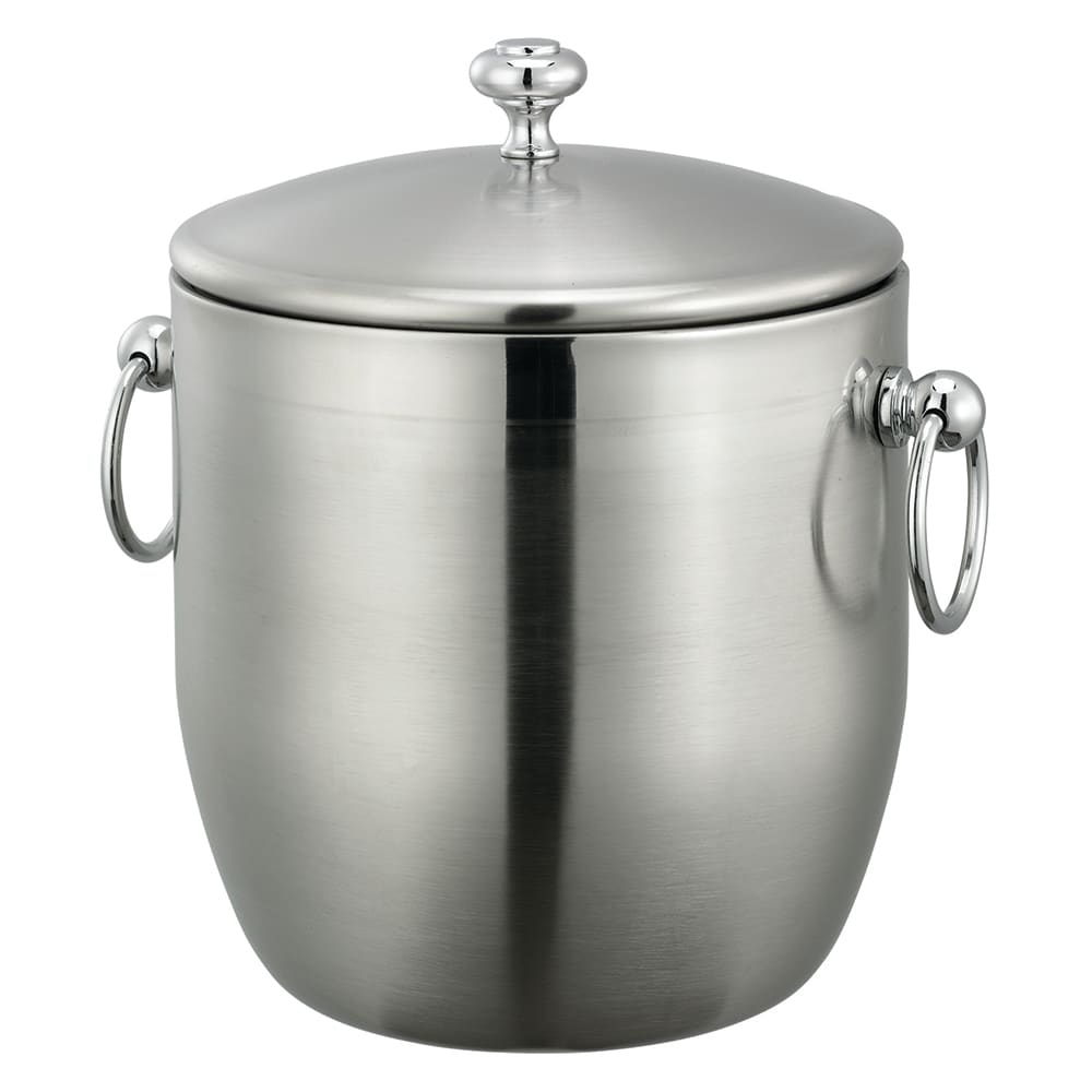 SECRET DE GOURMET Stainless steel ice bucket tasteful container for every occasion 