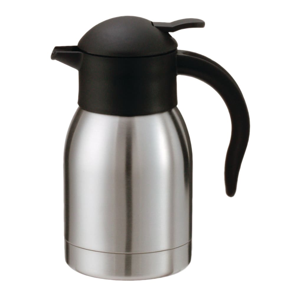 Bunn 36252.0001 Thermal Carafe, 1 17/20 Liters, Stainless Liner, Orange Lid  (36252.0001)