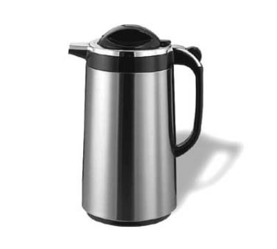 Service Ideas Tps10 1 Liter Thermal Carafe W Push On Lid Service Ideas Tps10 1 Liter Thermal Carafe W Push On Lid Brushed Stainless