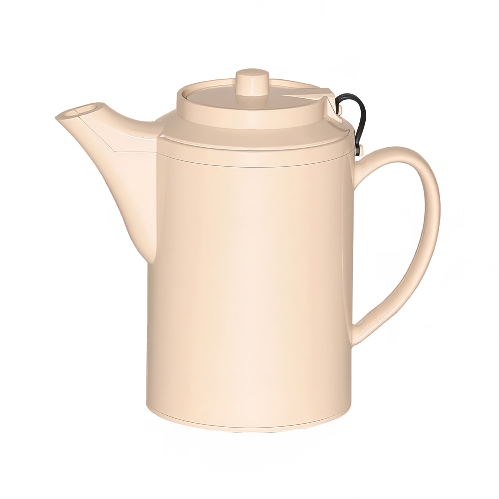 Service Ideas TST612AL 16 oz Dripless Teapot w/ Tether, Baffled Spout