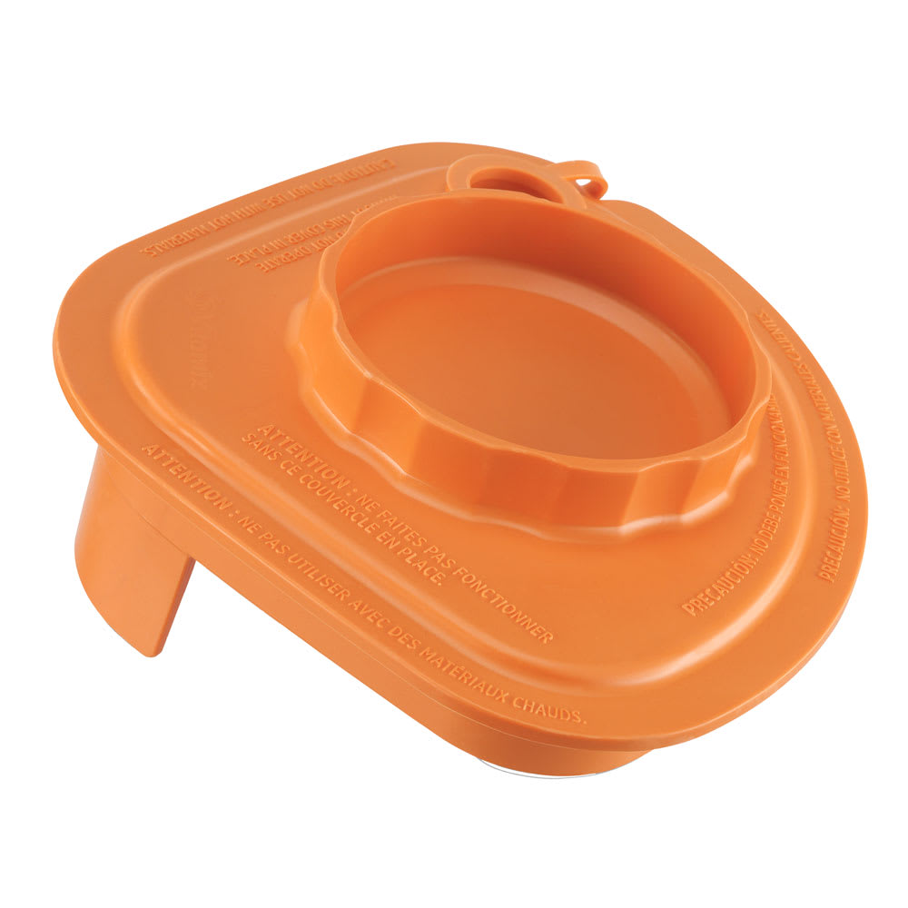 Vitamix Commercial 58998 Splash Lid for Advance® Blender Container, Orange