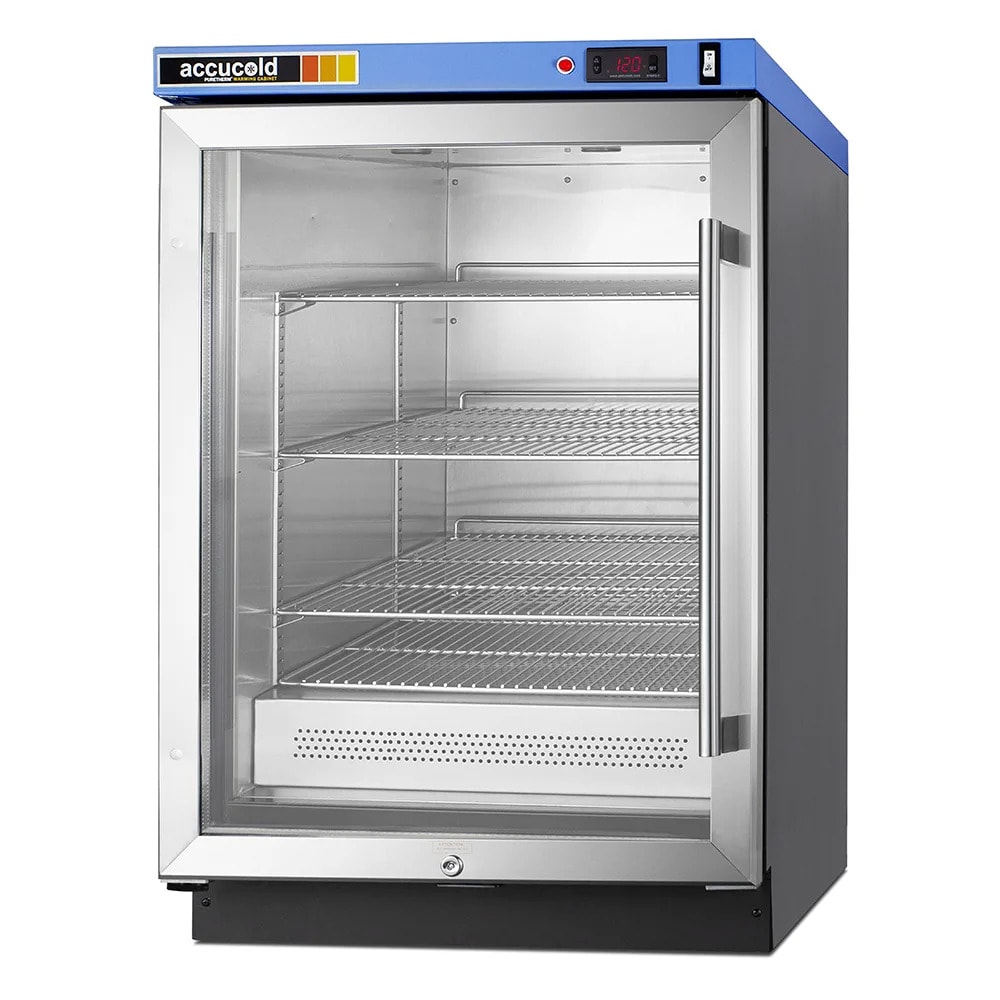 Accucold PTHC65GLHD 4 1/2 cu ft Reach In Blanket Warmer - Locking, Black,  115v