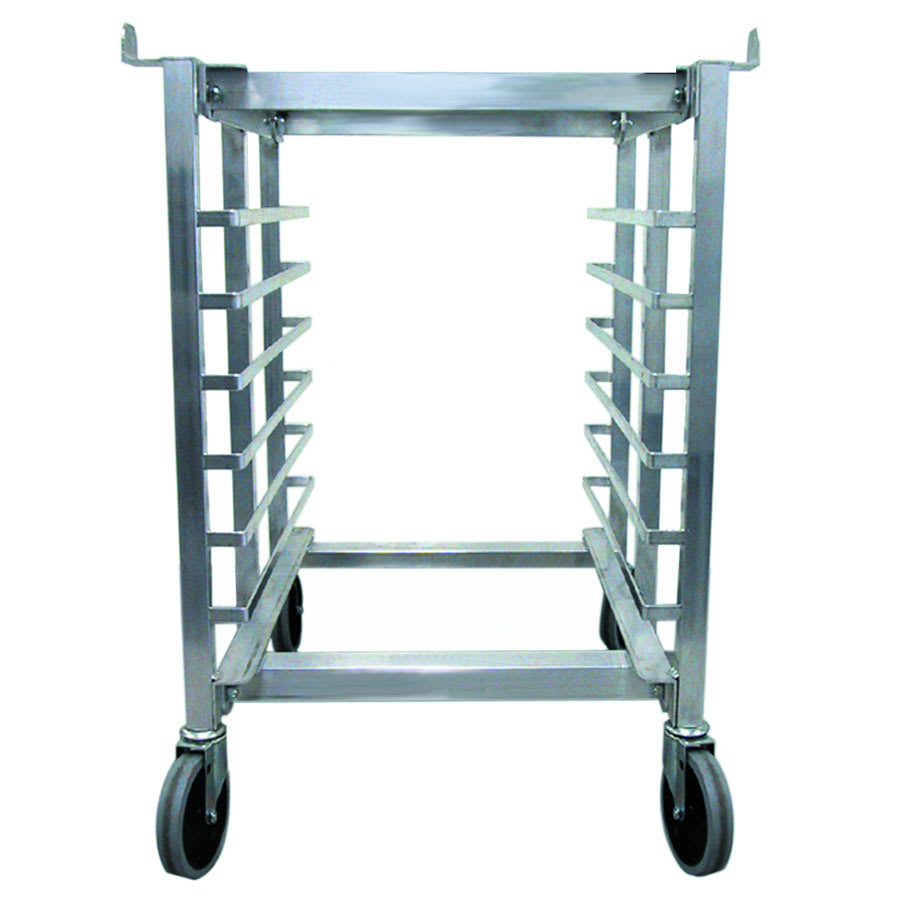Cadco OST-34A 20.75" x 24.5" Mobile Equipment Stand for XAF/XAFT & OV Convection Ovens, Pan Slides