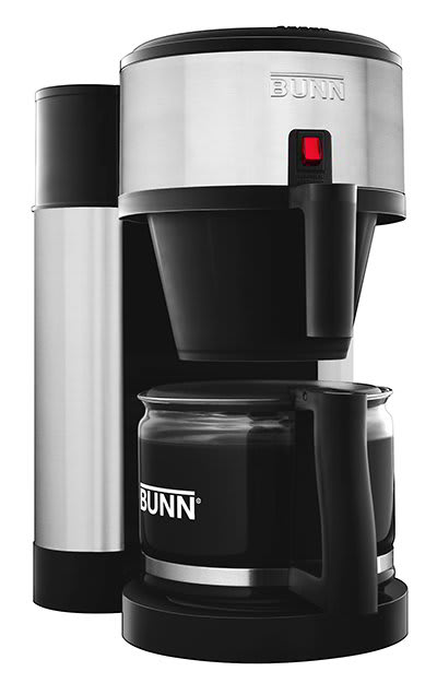 BUNN Home 44900.0001 Velocity Brew NHS Brewer w/ 10-Cup Capacity & Swivel Lid, High Altitude