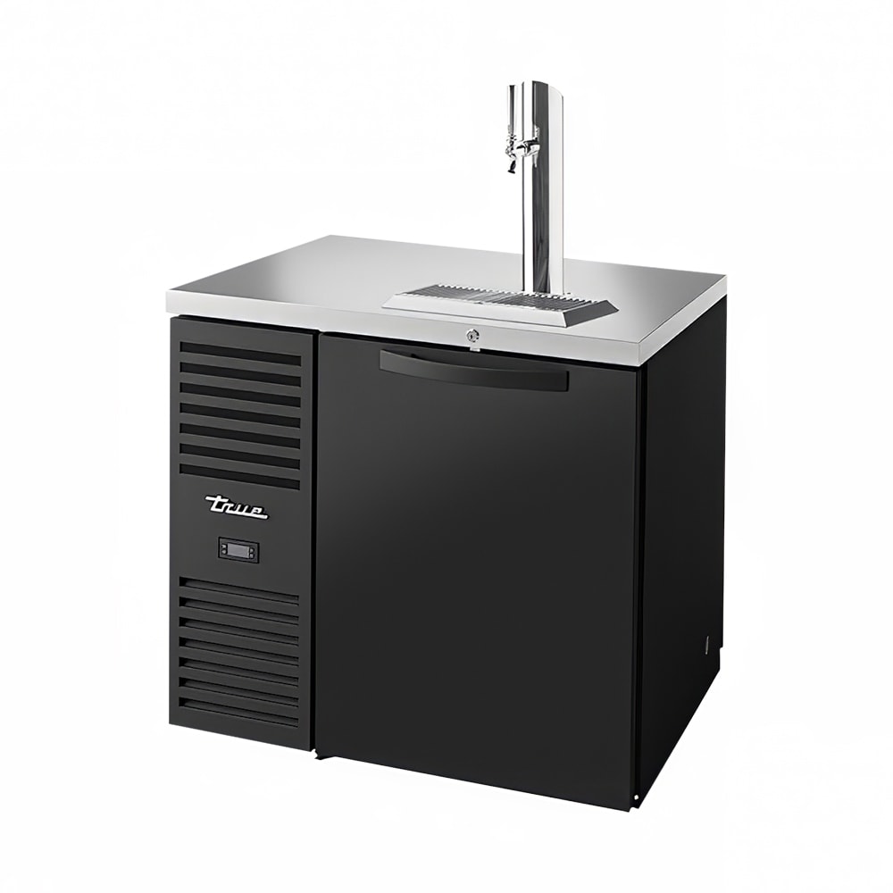 True TDR36PTSZ1LBSS1 36" Kegerator PassThru Beer Dispenser w/ (1