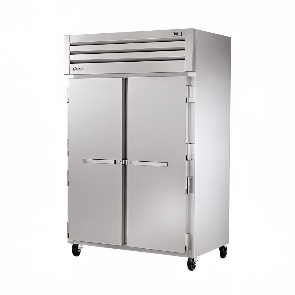 true str2h-2s full height insulated mobile heated cabinet w/ (2) shelf  kits, 208 230v/1ph