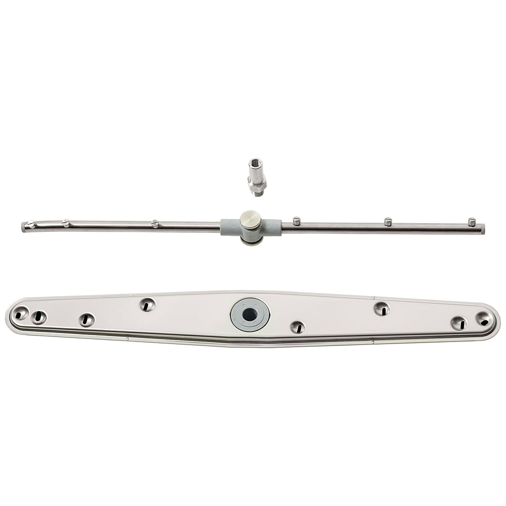 Hobart ARMSETCUSST Wash/Rinse Arm Assembly for CUH & CUL Dishwashers Stainless Steel