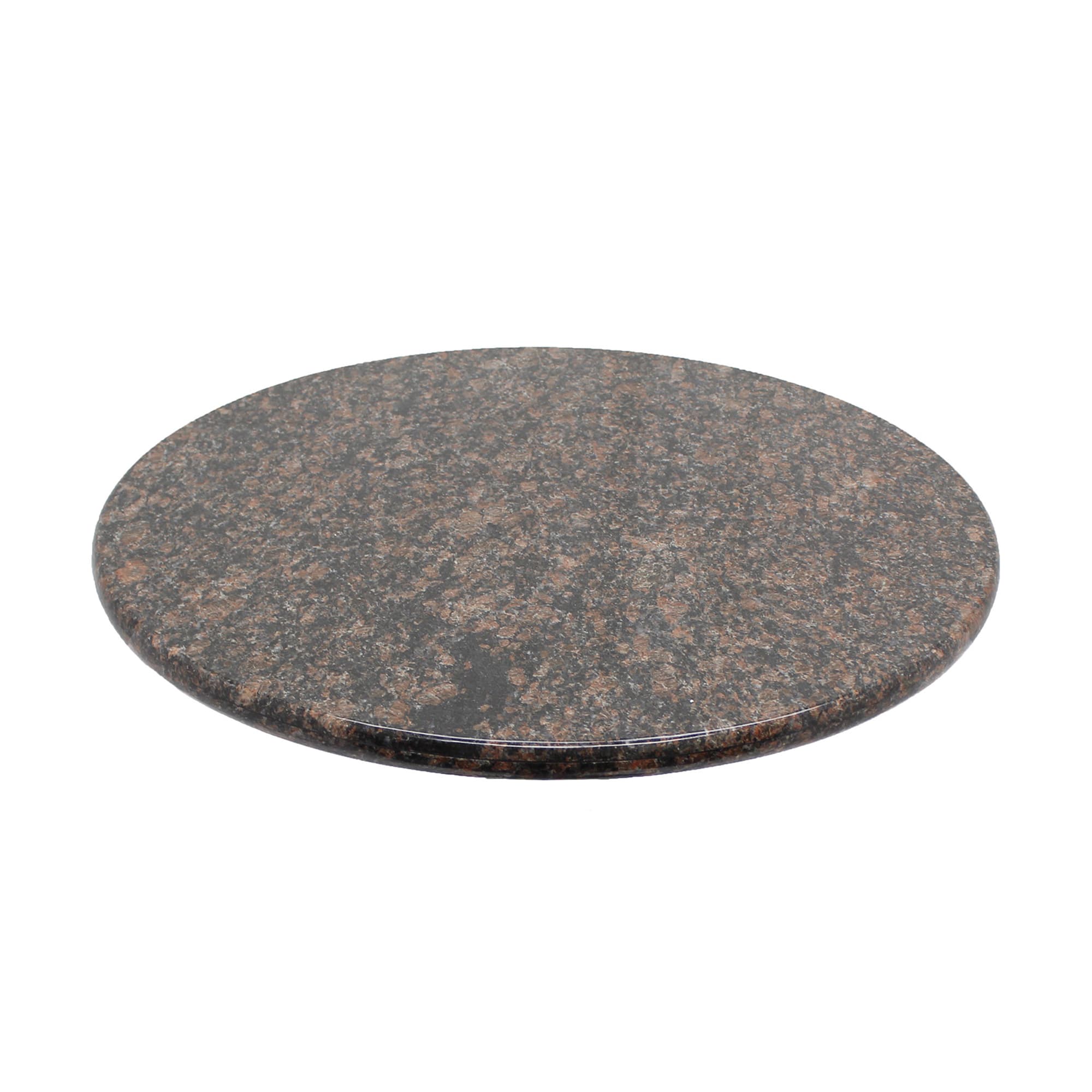 Art Marble G21548RD 48" Round Granite Table Top, Tan Brown
