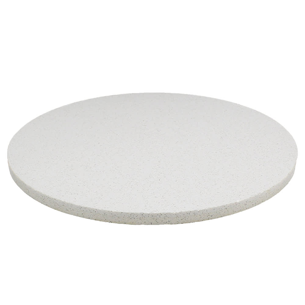 Art Marble Q403 30 Rd Round Quartz, Round White Table Top