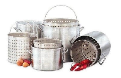 Big Johns Grills & Rotisseries 80 QT. POT 80-qt Aluminum Stock Pot