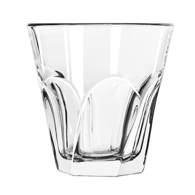 Libbey 15757 7-oz DuraTuff Gibraltar Twist Rocks Glass - Clear