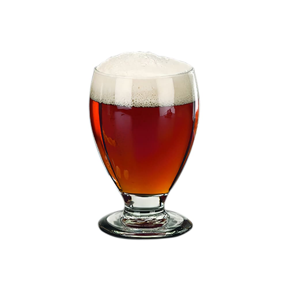 Libbey 3908 10-1/4-oz Safedge Teardrop Beer Glass - Rim, Foot Guarantee