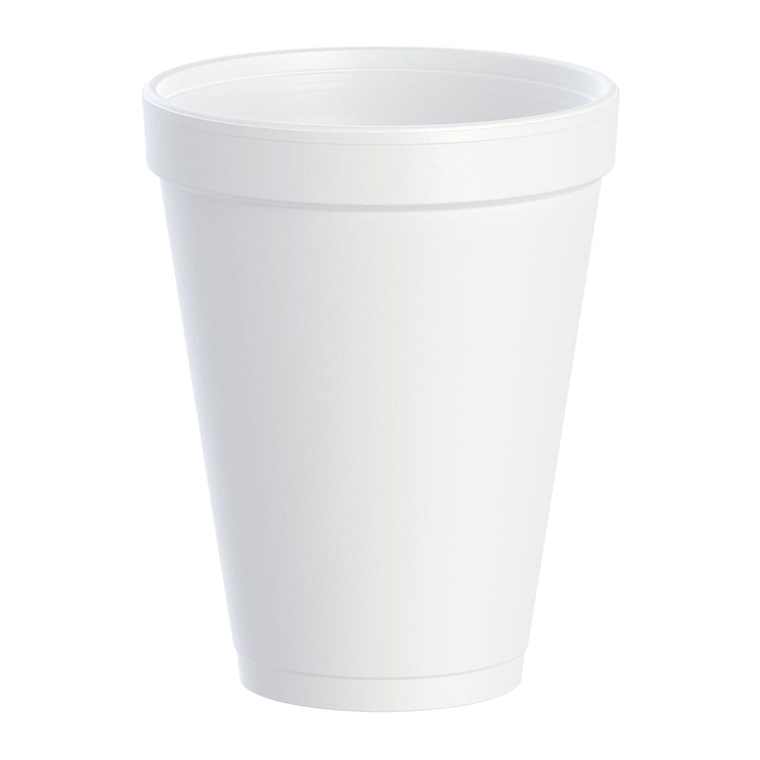 Dart 12j12 12 Oz Insulated Foam Cup - Polystyrene, White