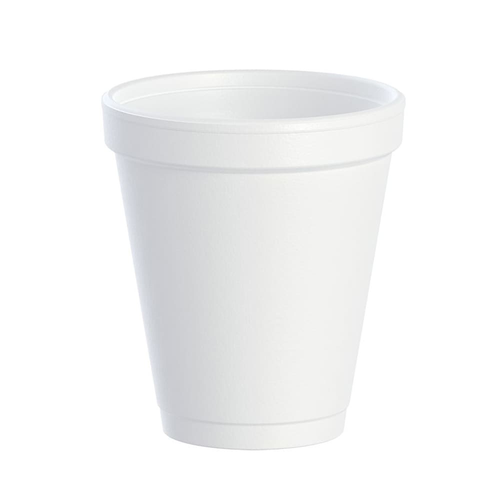 10 oz. DART Styrofoam Cups 10J10 - Office Coffee Service