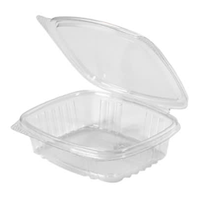 Yanco DP-2032WT 32 oz Rectangular Disposable Container w/ Lid - Plastic,  White