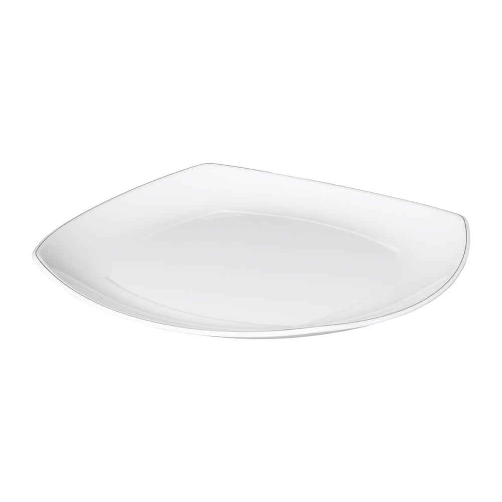 Elite Global Solutions D3112LW 11 3/4" Melamine Dinner Plate, White