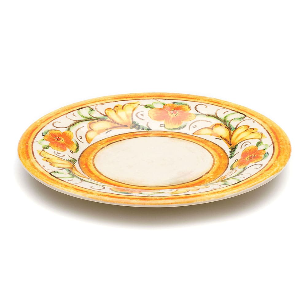 Elite Global Solutions D6P 6 1/4" Melamine Dessert Plate, Multi Colored