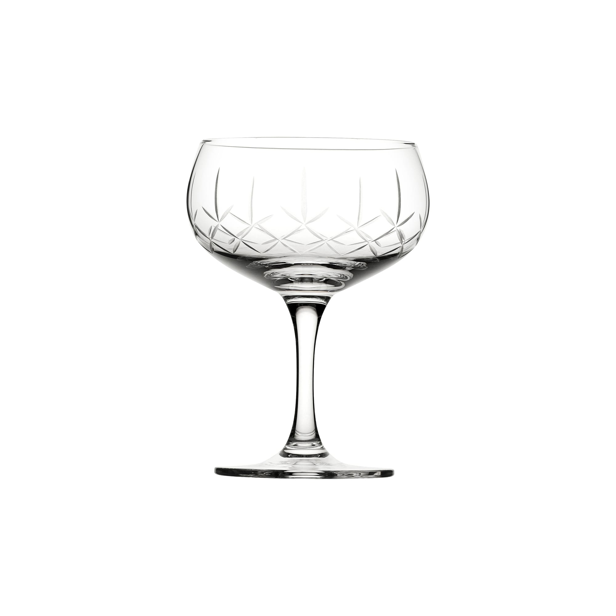 Steelite UR90726 Straight Sided Coupe Glass 10.0 oz 4.13 x 5 | Steel/Glass | Commercial Restaurant Supply