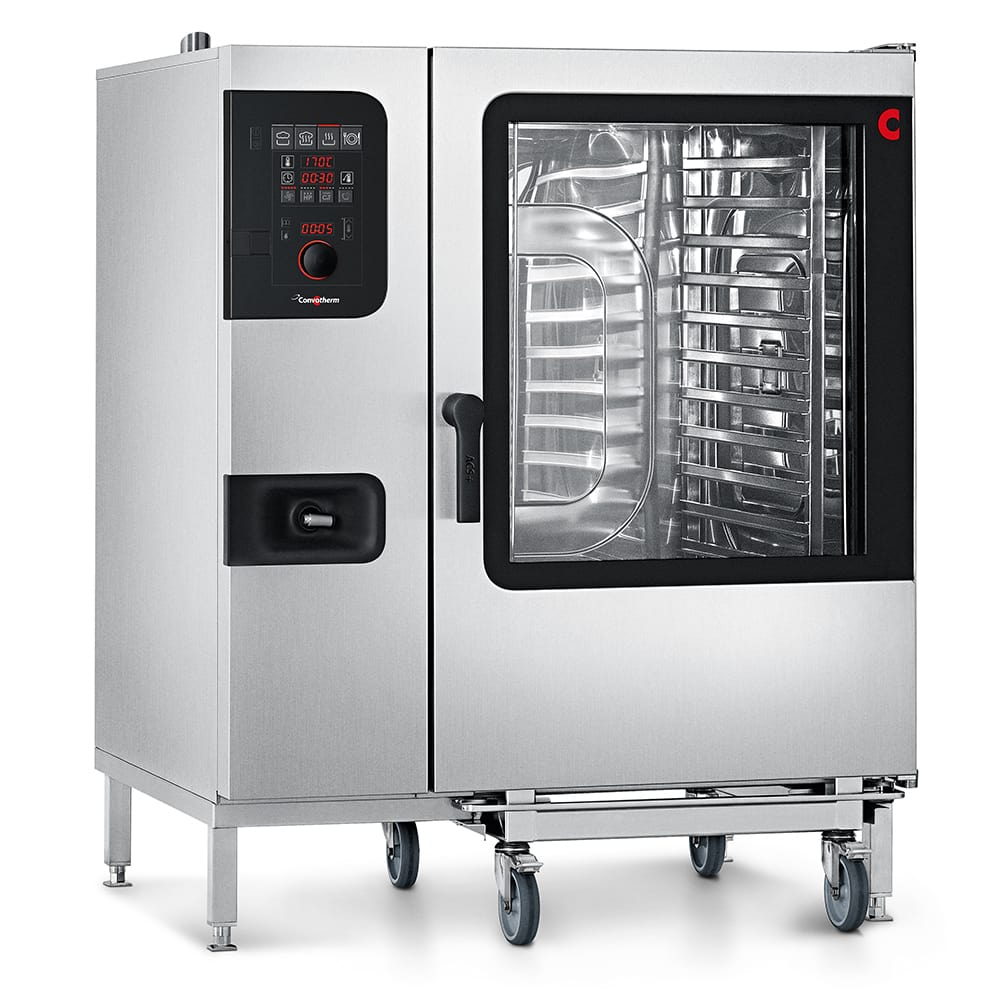 C4 12.20GB Full-Size Roll-In Combi-Oven, Based, Gas