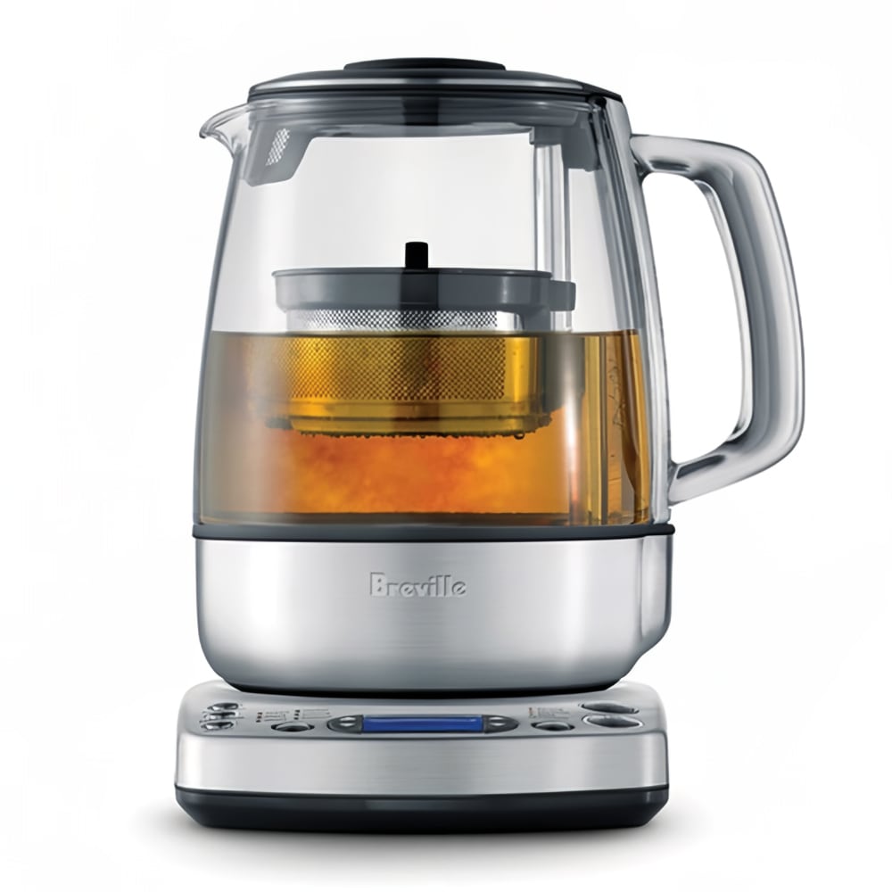 Breville BTM800XL 51 oz Tea Maker™ Kettle Glass, Brushed Stainless