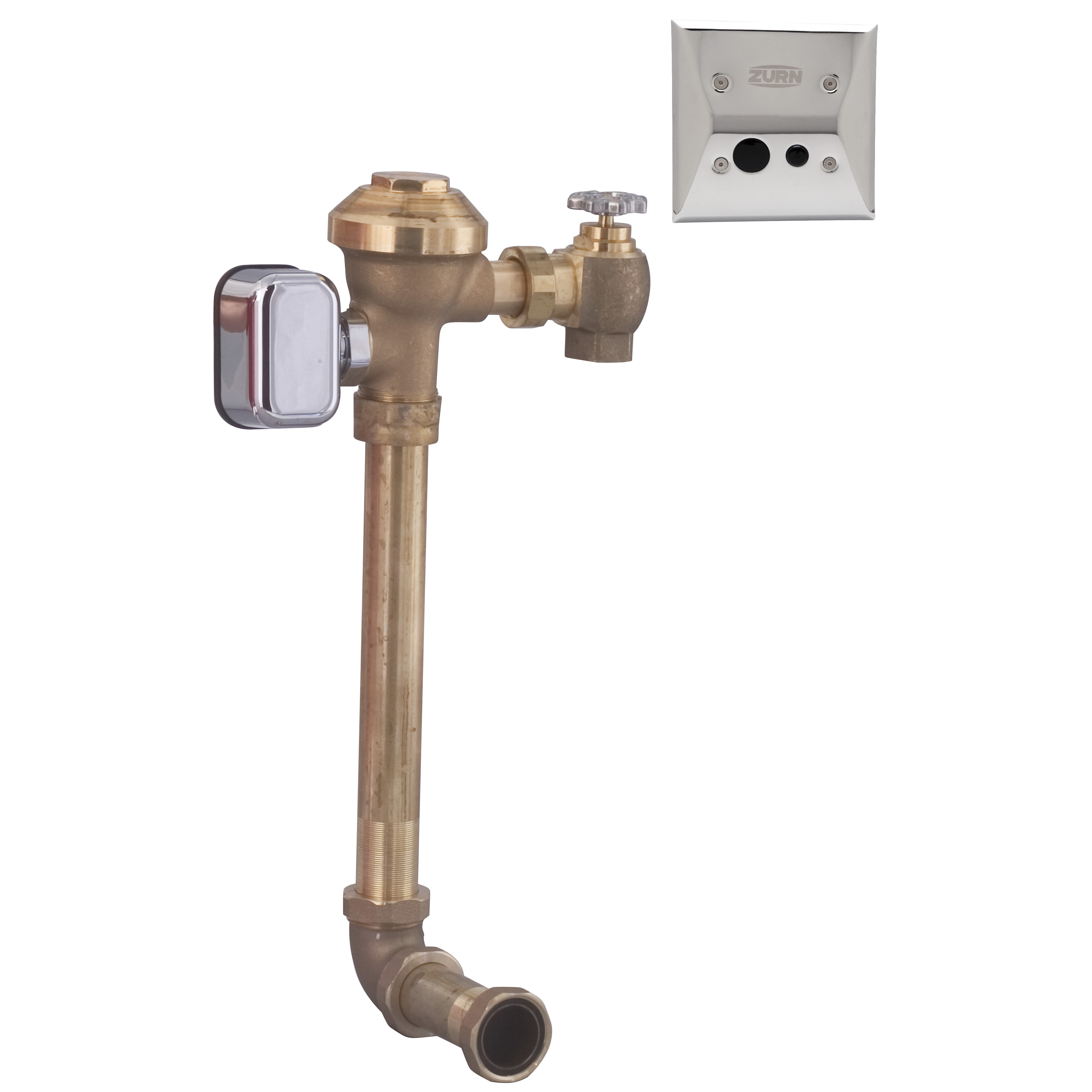 Zurn industries zems6152av ws1 11l hardwired sensor flush valve for