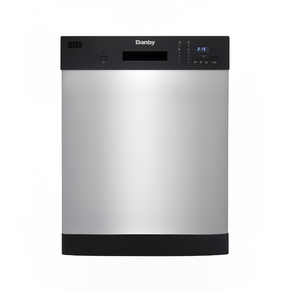 Danby DDW2404EBSS 24" Full Size Undercounter Dishwasher w/ (6) Wash