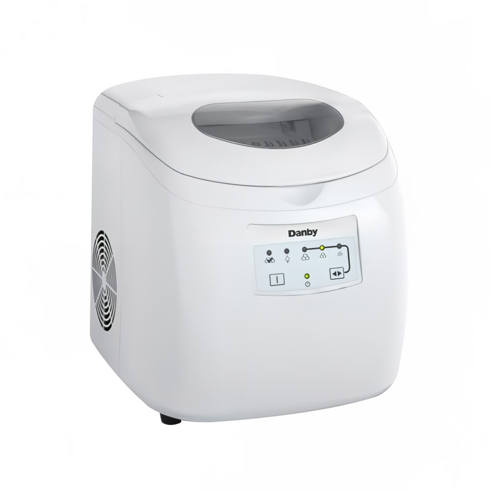 Danby Dim2500wdb Countertop Cube Ice Maker W 2 Lb Storage