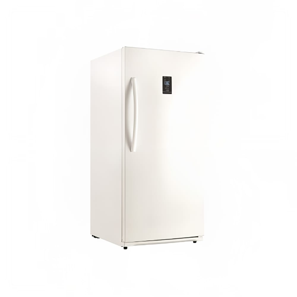 danby 13.8 cuft white upright freezer duf140e1wdd