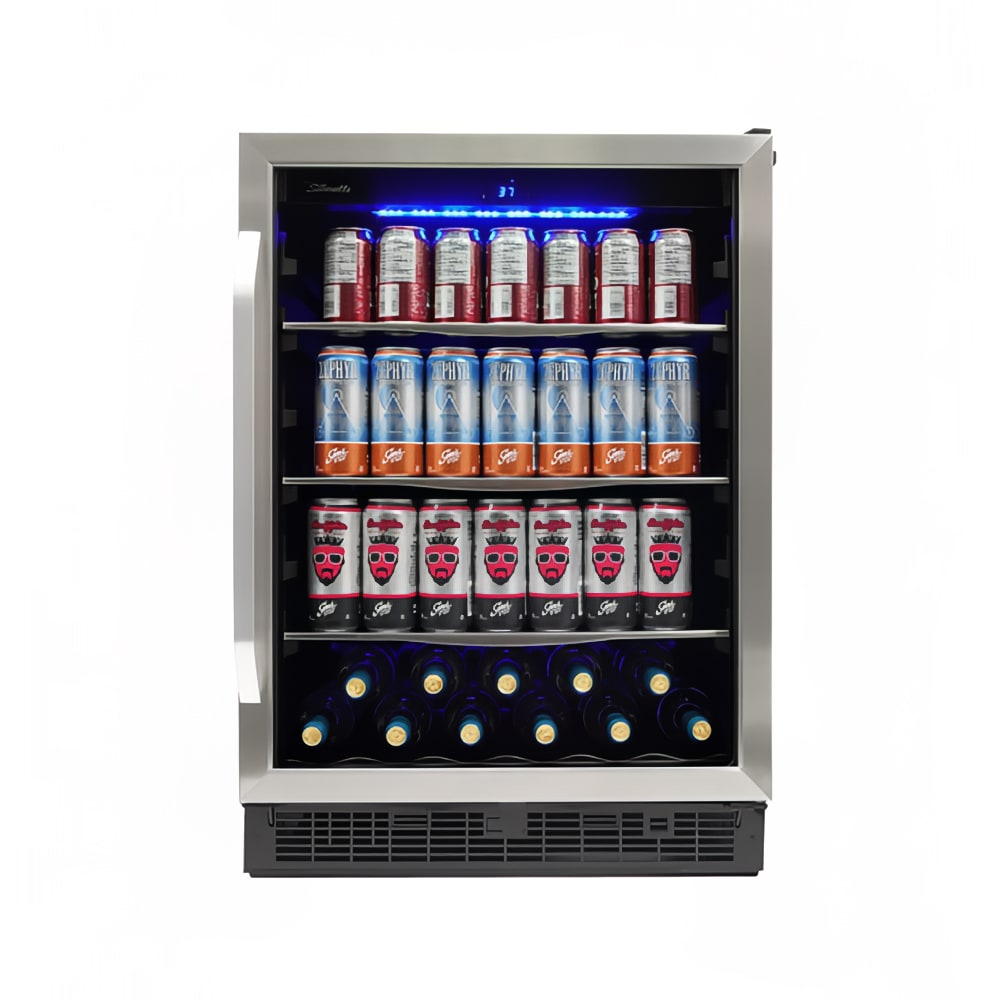 Danby SBC057D1BSS 24" One Section Wine Cooler w/ (1) Zone 11 Bottle