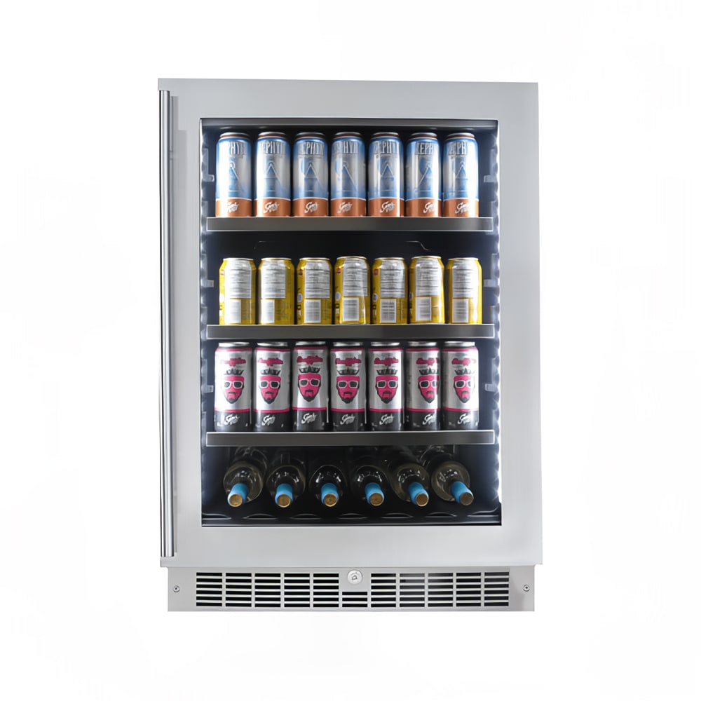 Danby SPRBC056D1SS 24" One Section Wine Cooler w/ (1) Zone 6 Bottle
