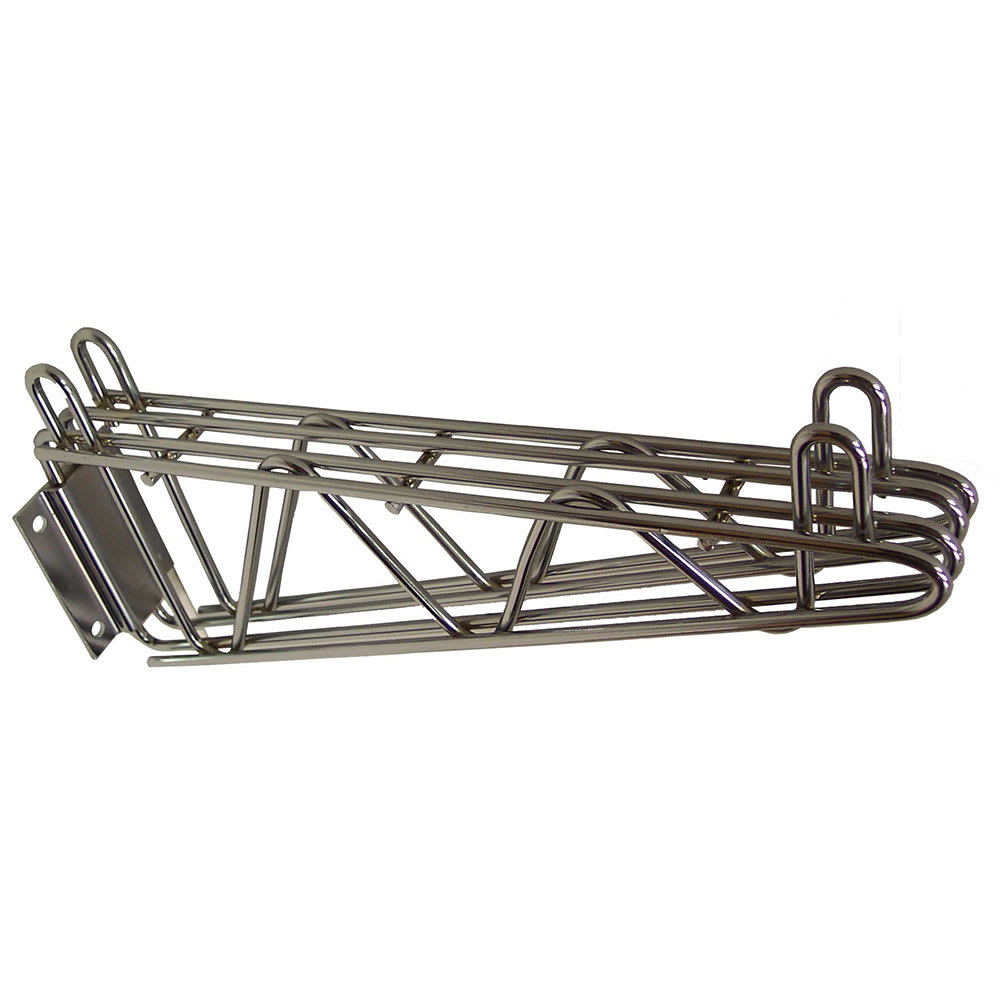 StoreIt 11115 Bracket for 14" Deep Wall Mounted Shelf, Chrome