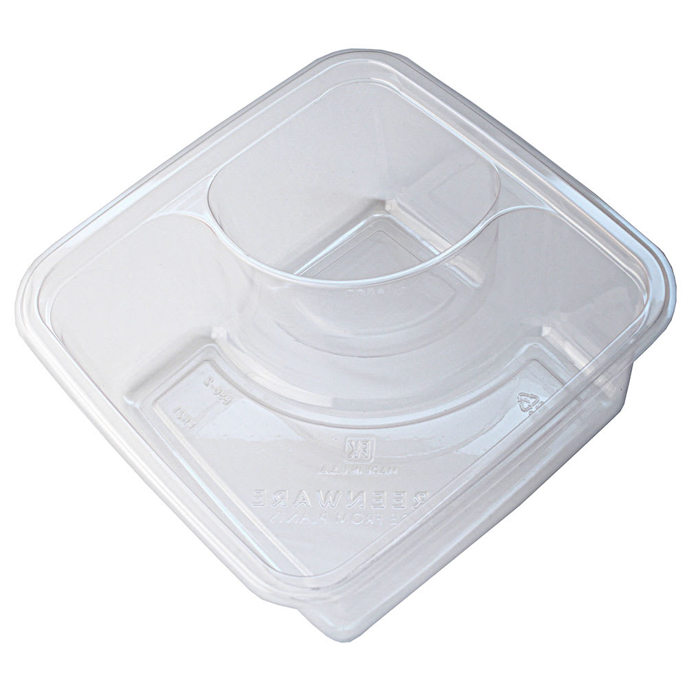 FabriKal GS62 2 Compartment Greenware® OnTheGo Box 6" Square