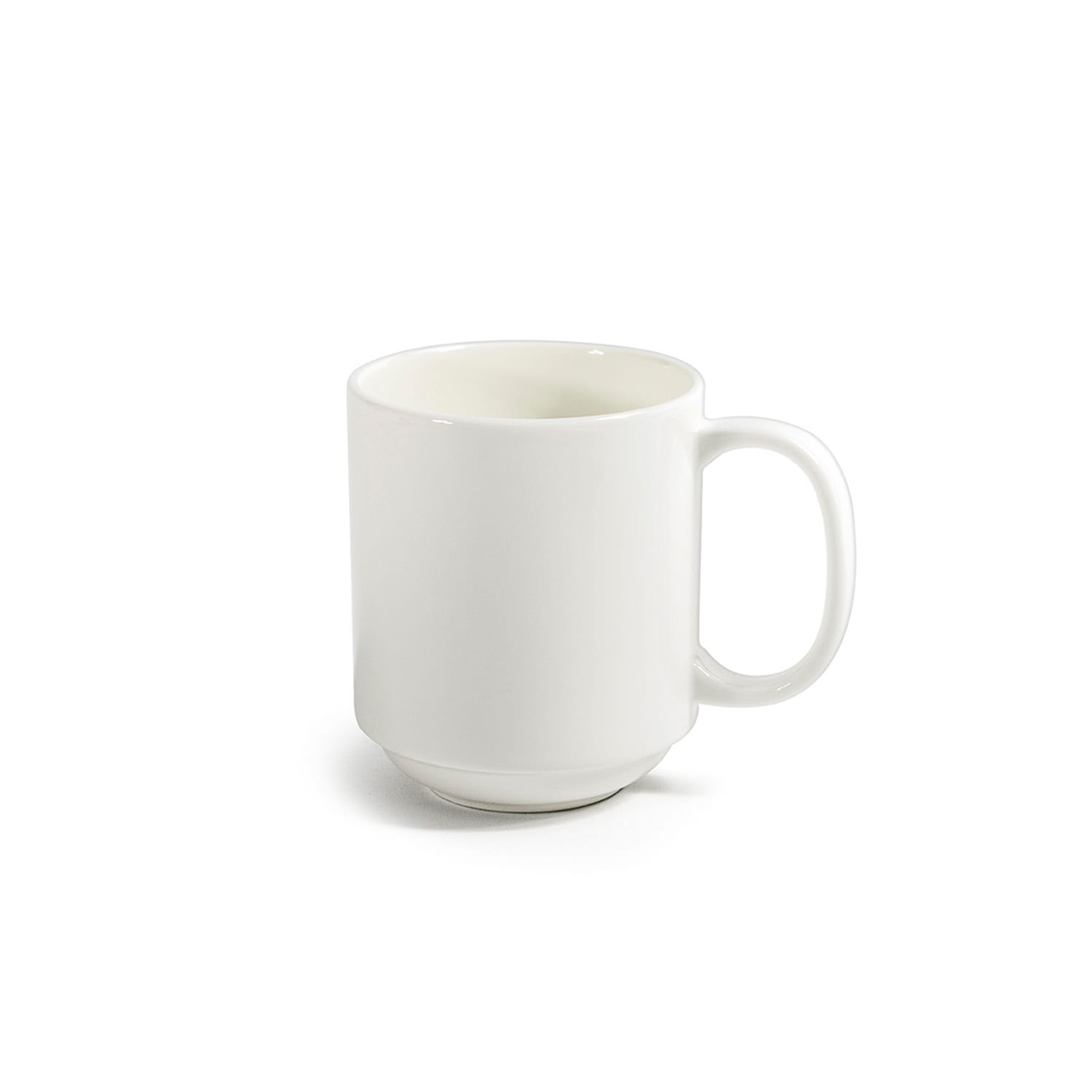 Front of the House DMU028BEP23 12 oz Catalyst® Mug - Porcelain, White