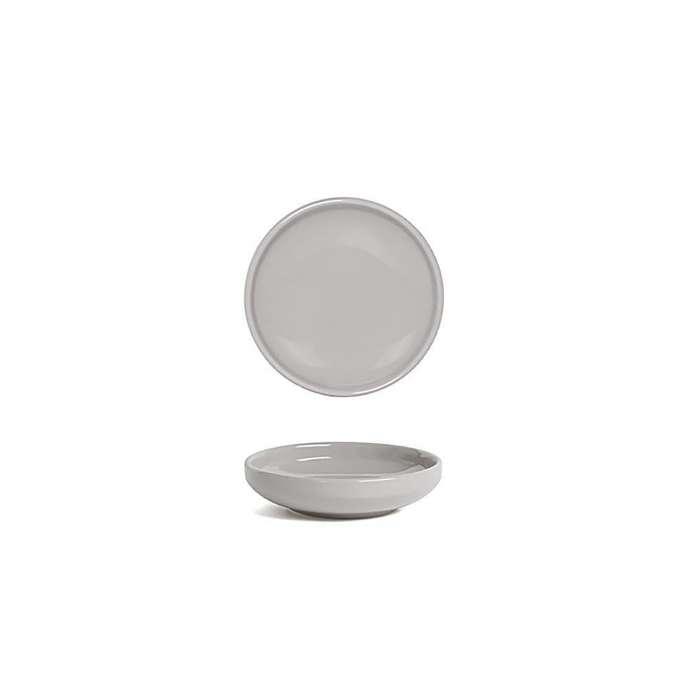 Front of the House DSD077GYP23 2 oz Bevel™ Ramekin - Porcelain, Stone