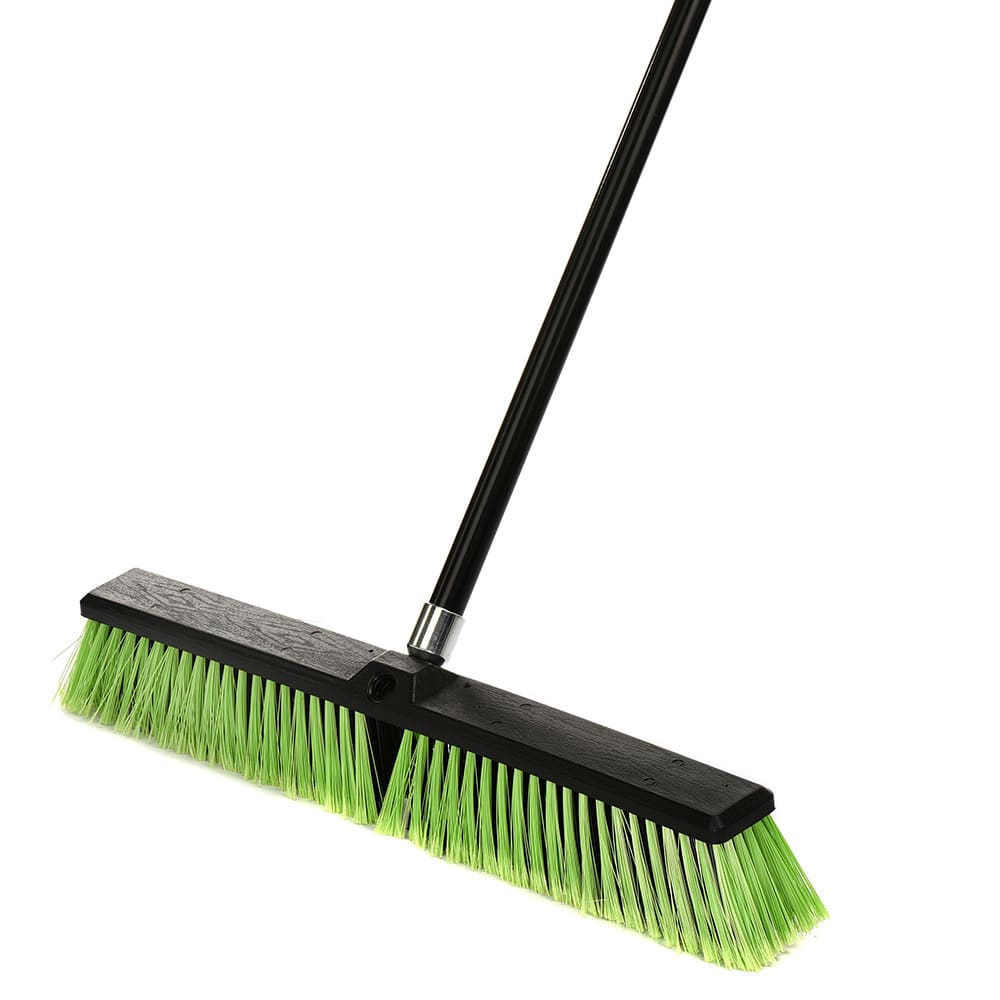 Household Supplies & Cleaning 24" MultiSurface Push Broom with Two