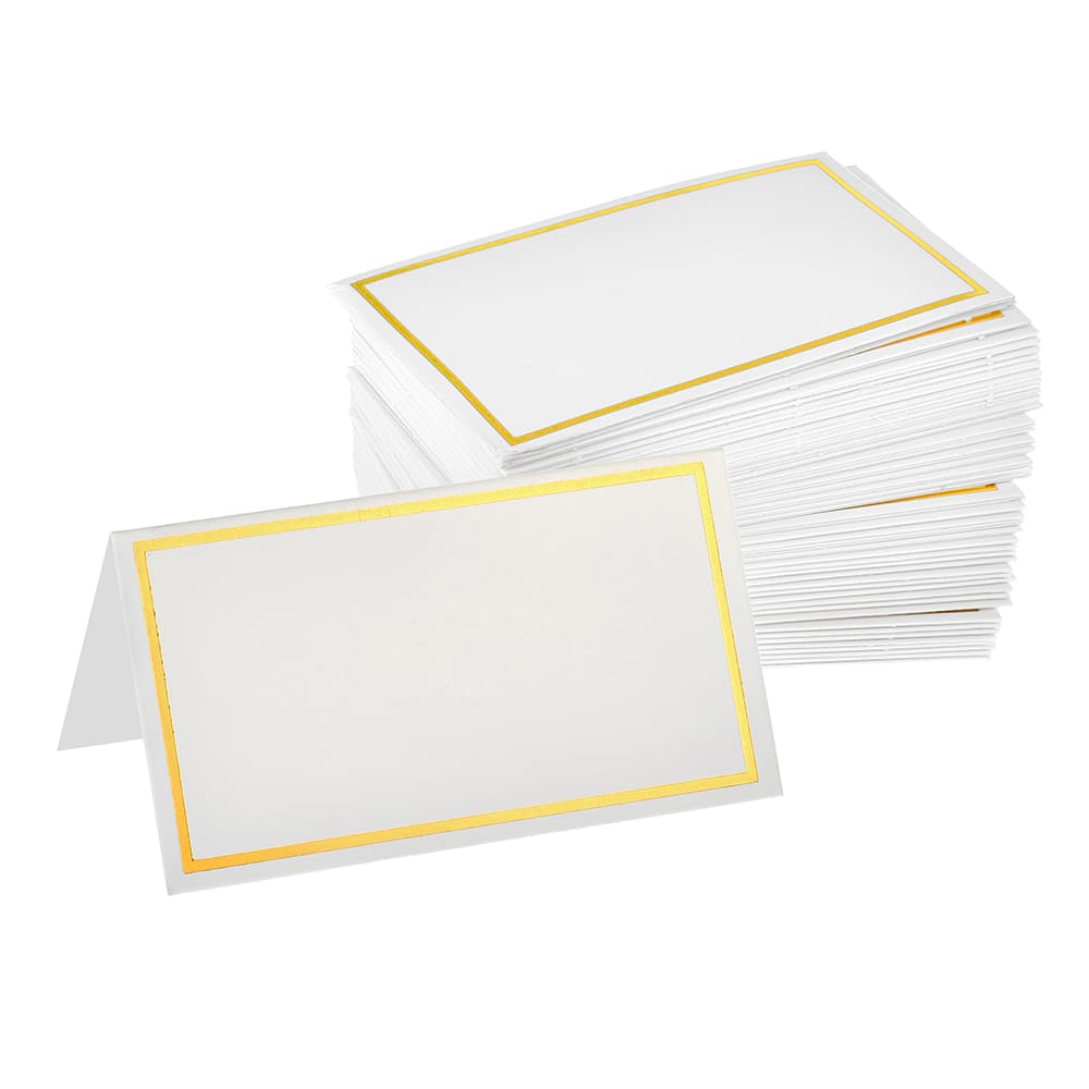 blank place cards