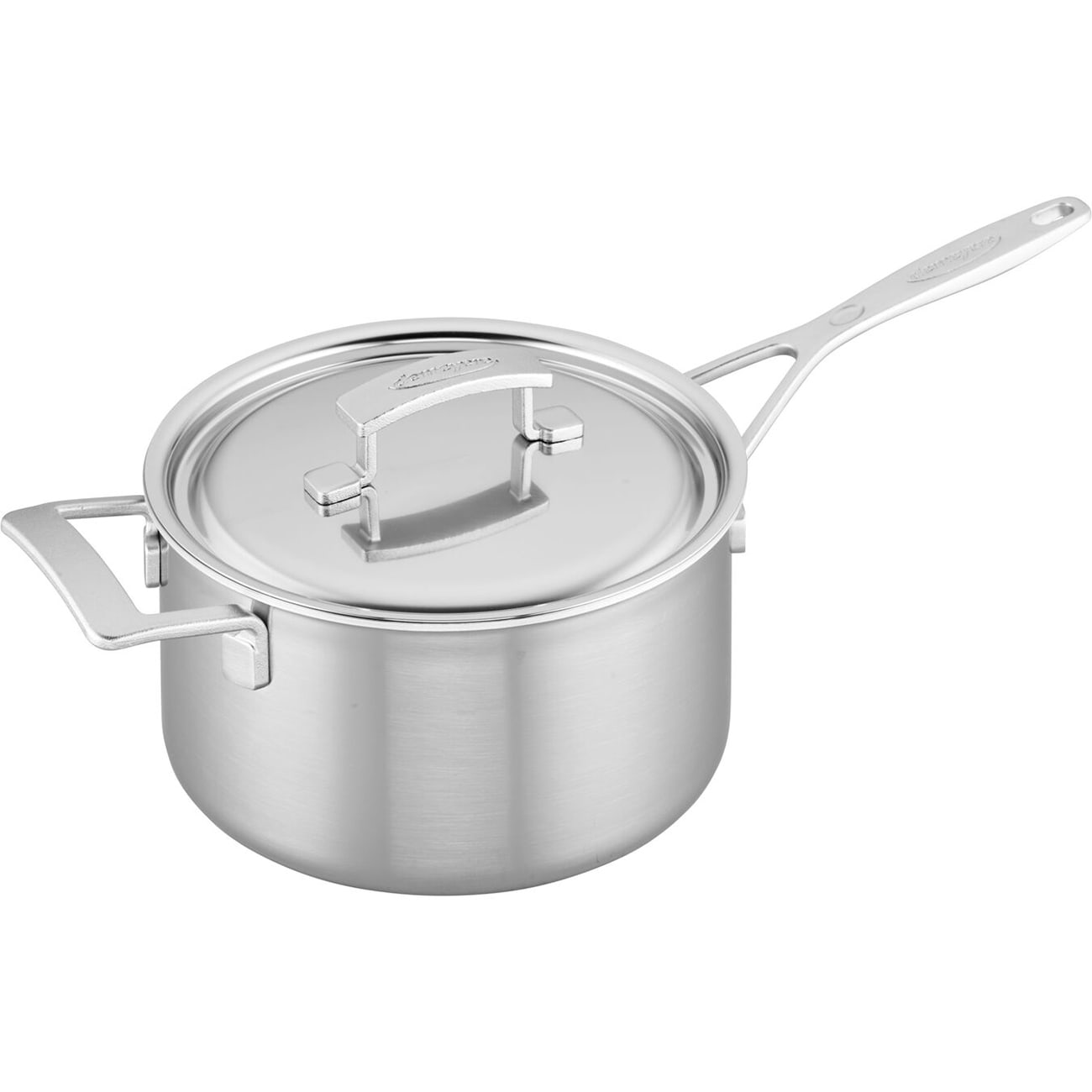 Winco SSSP-6 6 qt Stainless Steel Saucepan w/ Hollow Metal Handle