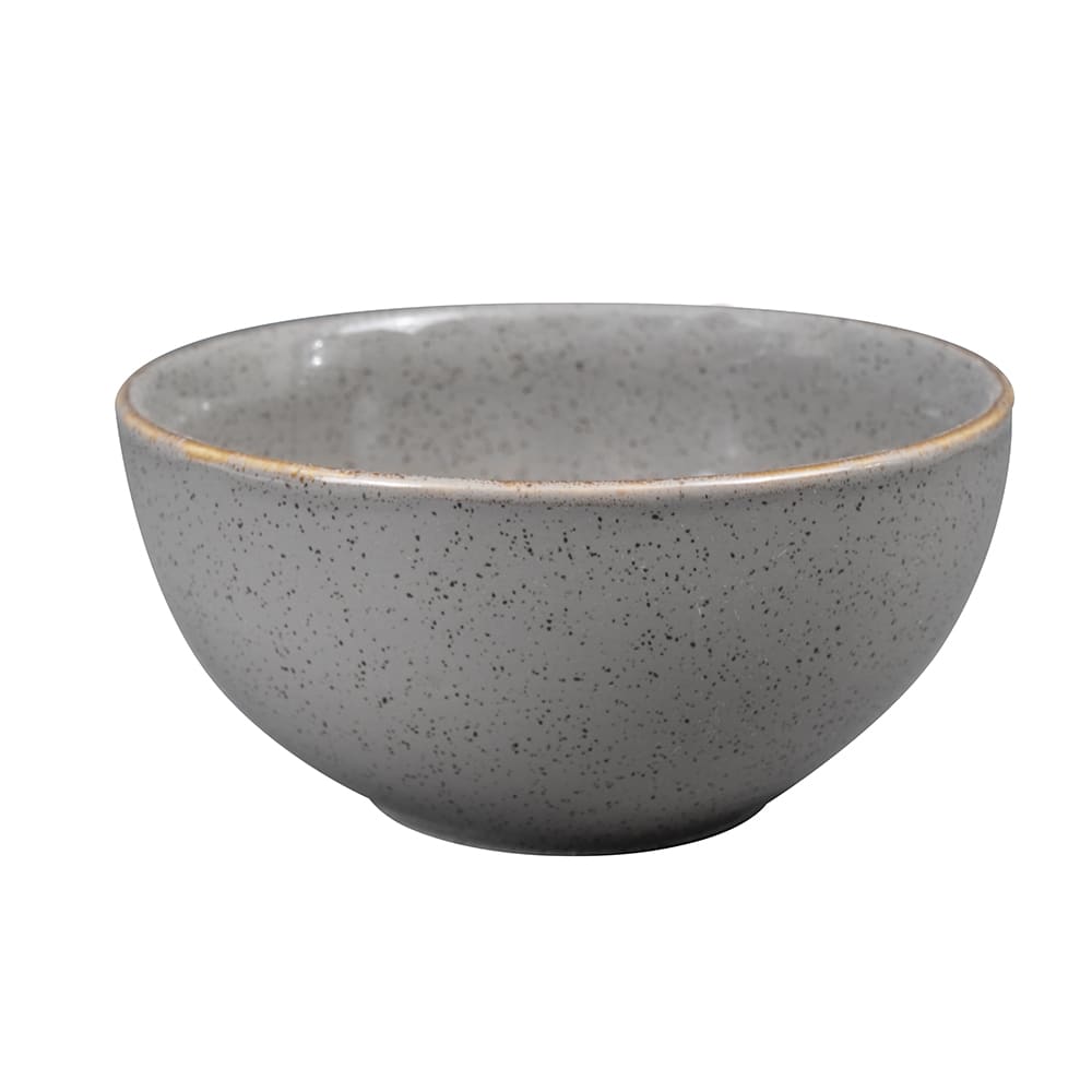 Churchill SPGSRBL61 16 oz Stonecast Soup Bowl - Ceramic, Peppercorn Gray