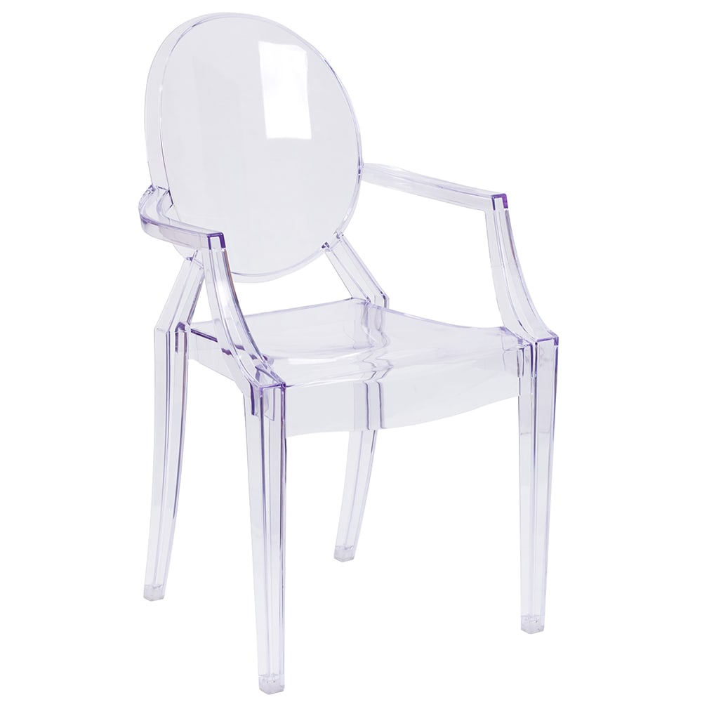 polycarbonate ghost chair