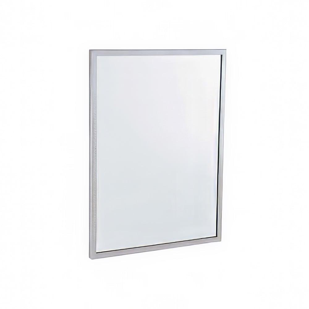 Gamco C18X36 ChannelFrame Mirror, 18" x 36", Galvanized Steel