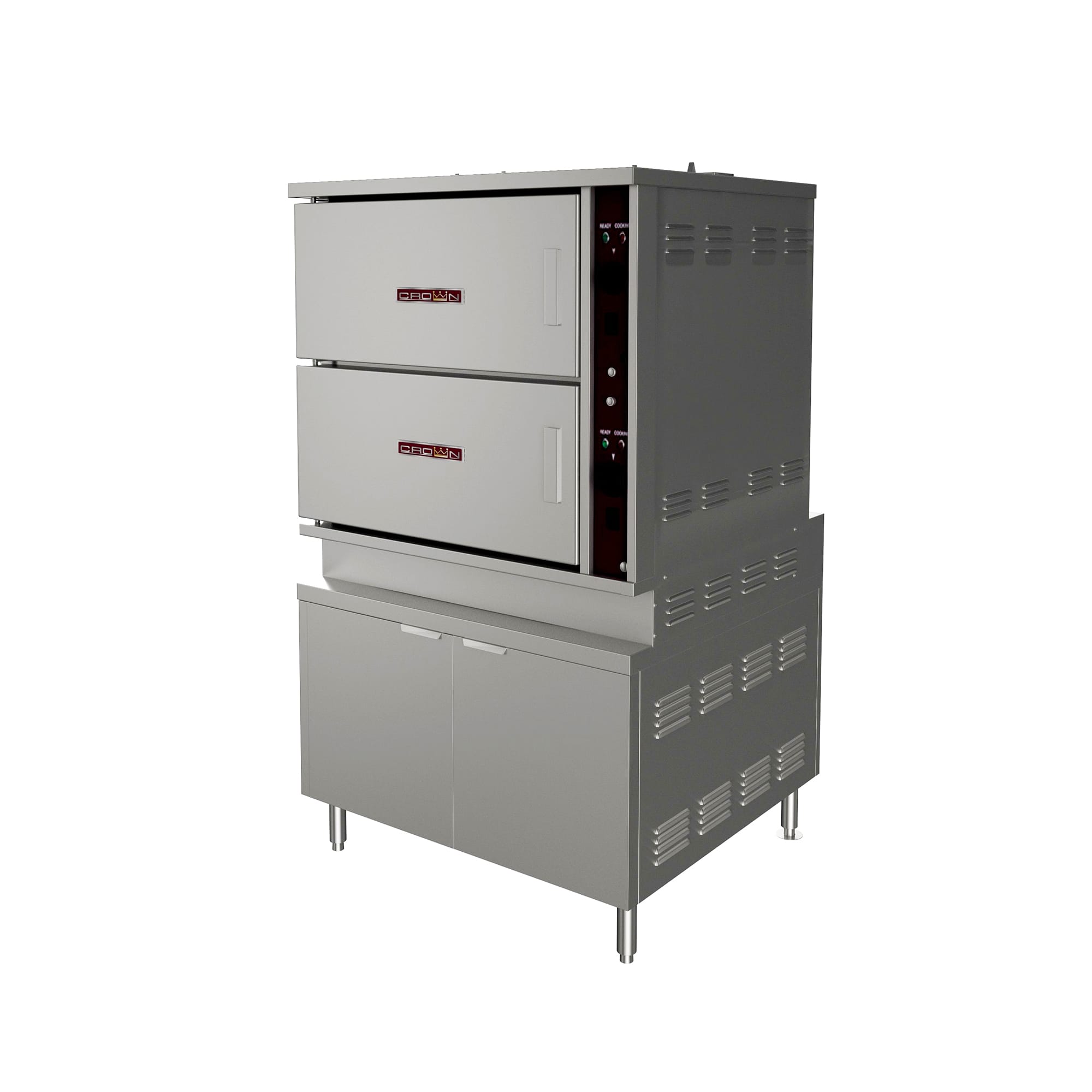 Crown Steam GCX16 (16) Pan Convection Steamer Natural Gas