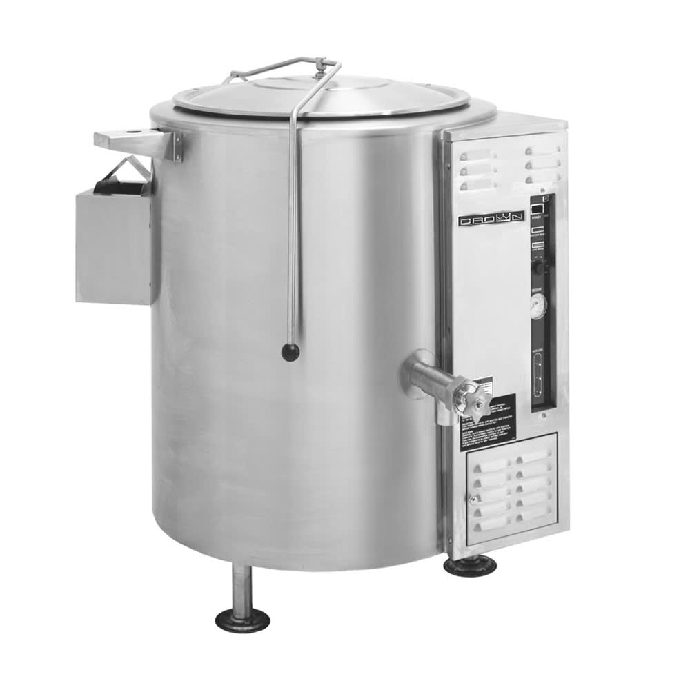 Tilting Kettle, gas, 40 gallon capacity, 2/3 jacket, thermostatic control,  electronic ignition