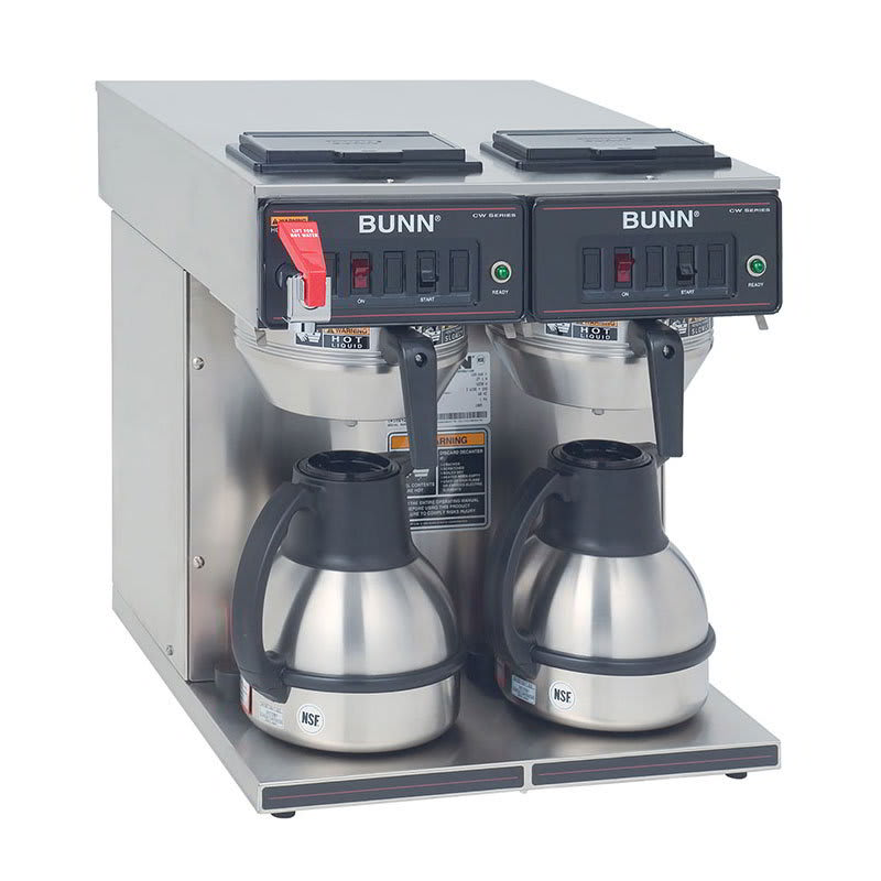 Double bunn coffee maker sale