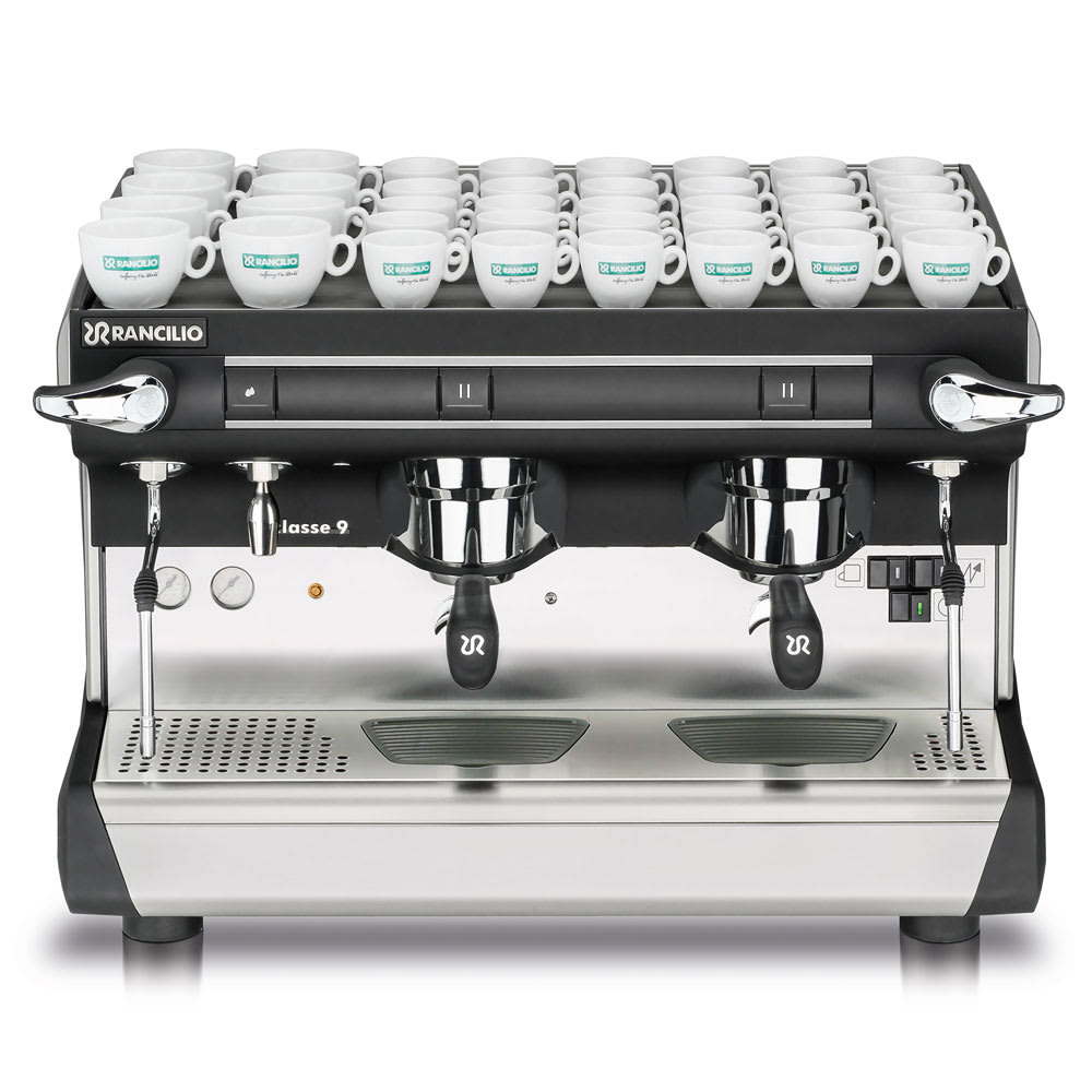 Rancilio CLASSE 9 S 2GR Semi Automatic Espresso Machine w/ (2