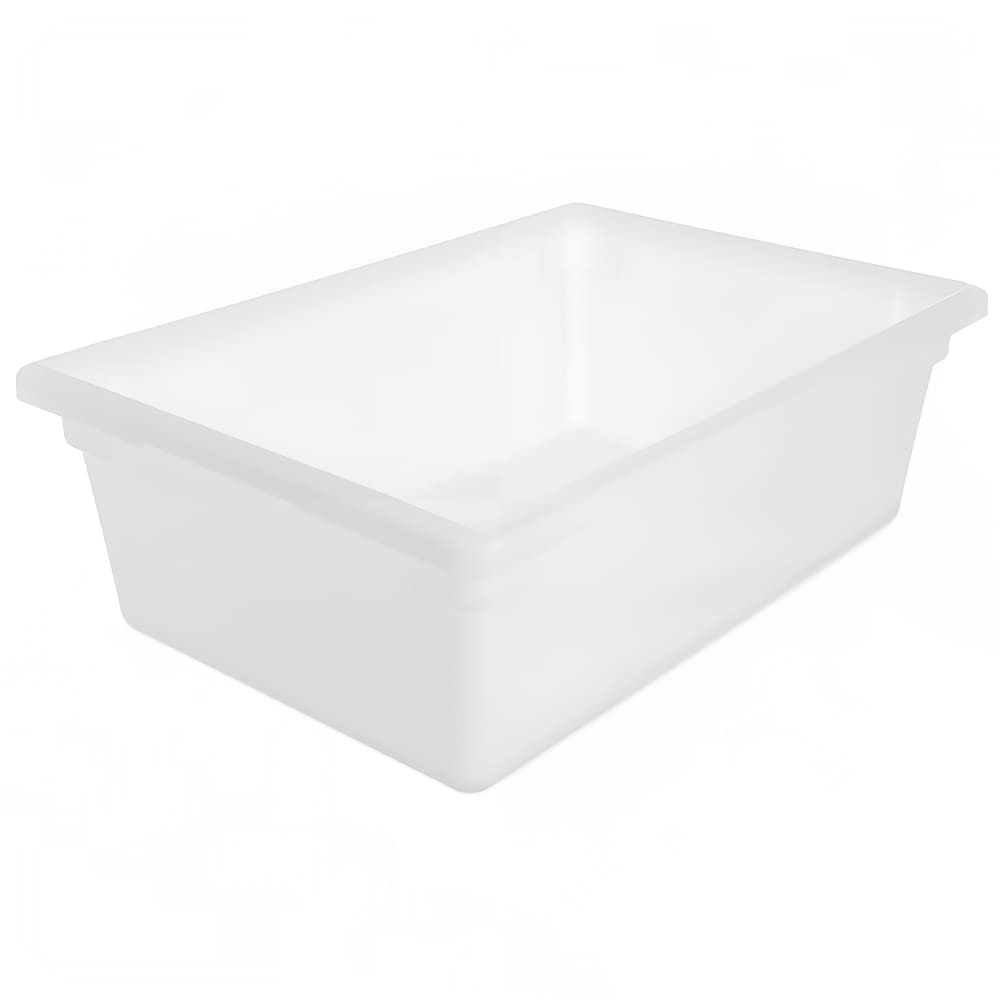 Carlisle StorPlus 1097702 12 qt Round White Food Storage Container