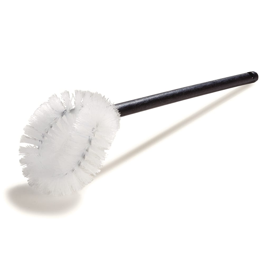 Carlisle 361015002 Plastic Handle Toilet Bowl Brush, 11 inch, White