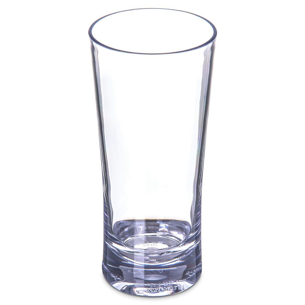 Carlisle 561007 10 oz Alibi Highball Glass - Clear, SAN Plastic