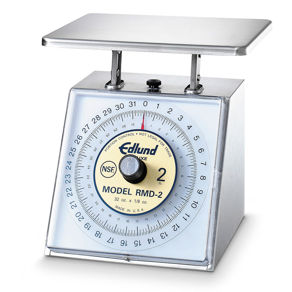 Rotating Scale Model Edlund RMD-2 Rotating Scale 32 oz x 1/8 oz, Dial Type, w/ Air Dashpot