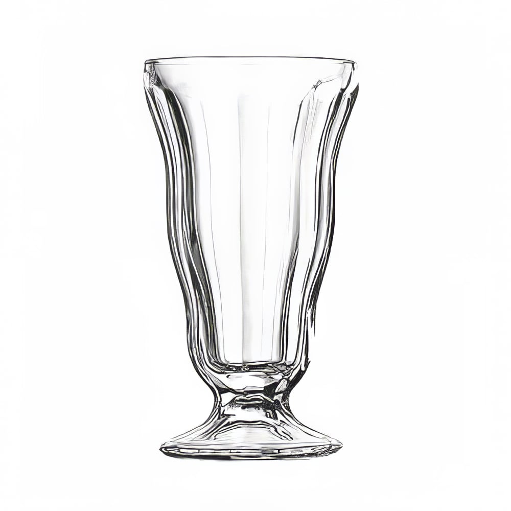 Anchor 562G 12 oz Footed Ice Cream Soda Glass Crystal, Clear